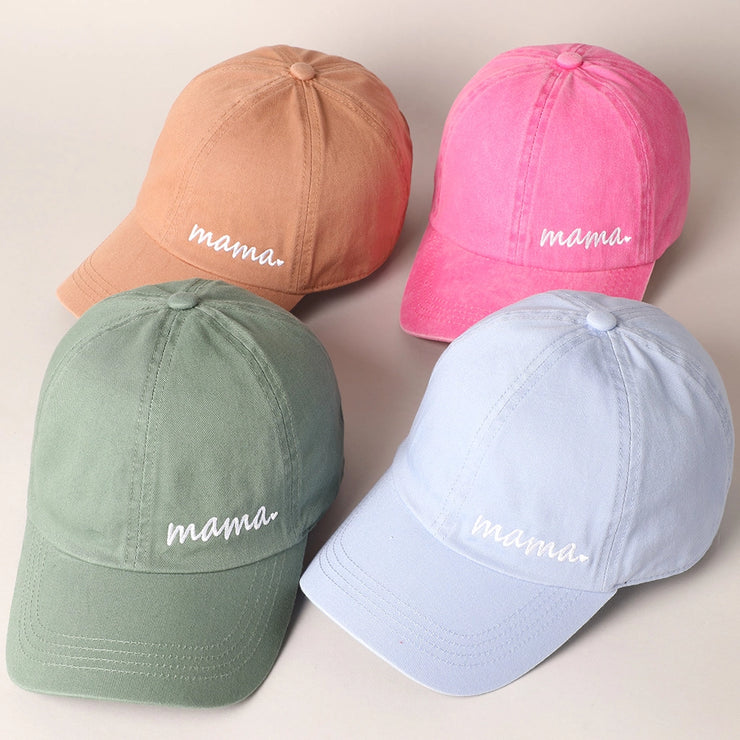 "Mama" Embroidered Hat