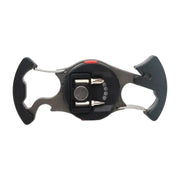 Solar Burst Keychain Light