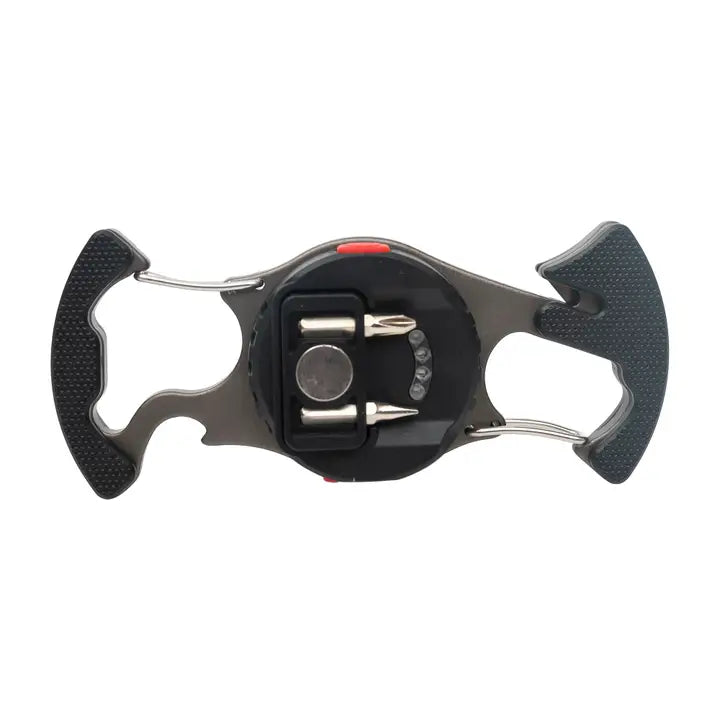 Solar Burst Keychain Light