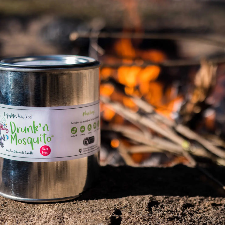 Aluminum Soy Citronella Candle 16oz