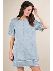 Darling in Denim Mini Dress