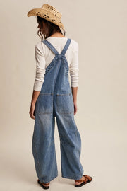 Lost on Purpose Wide Leg Overalls