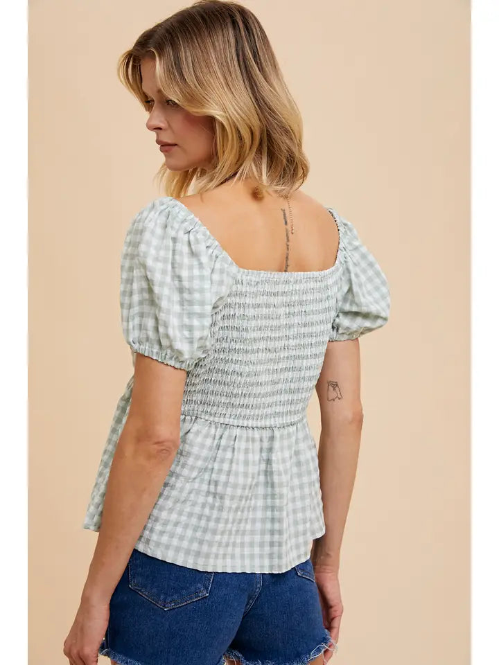 Country Cutie Babydoll Top