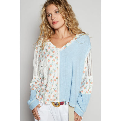Growing Affection V-neck Top