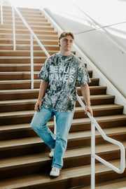 Jesus Saves Unisex Camo Tee