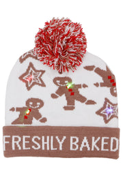 Kids Christmas LED Beanie