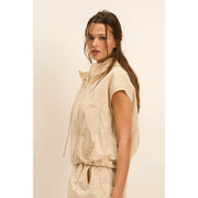 Conquering Today Hooded Zip-up Top