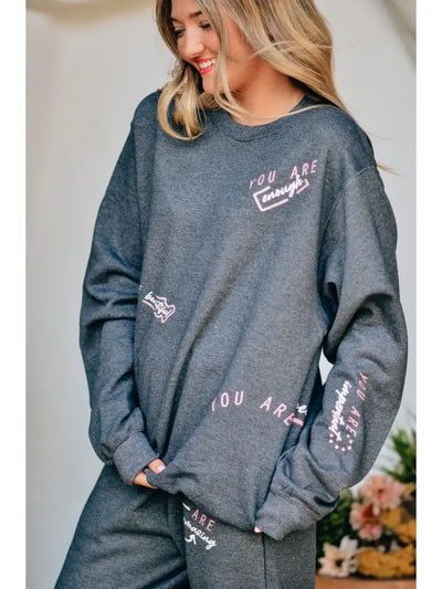 You Are Enough Sweatshirt
