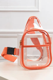 Clear Stadium Sling Bag