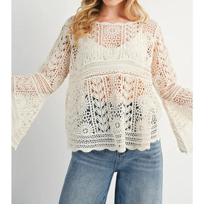 Change Is Beautiful Crochet Top