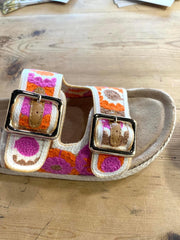 Alasia Embroidered Sandals
