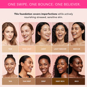 Peptide Bounce Flexible Foundation with Marshmallow