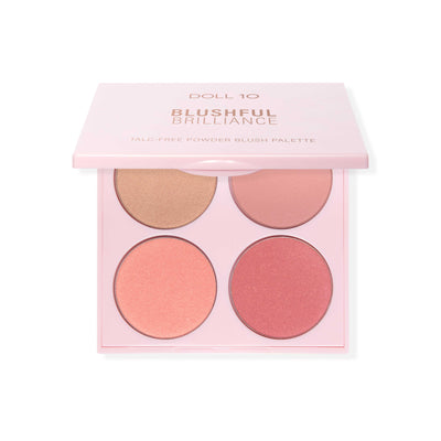 Blushful Brilliance Talc-Free Powder Blush Palette