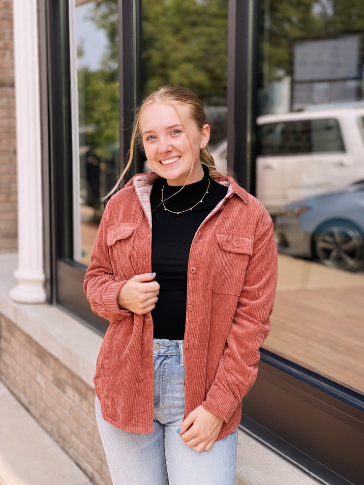 Around The Campfire Corduroy Reversible Jacket