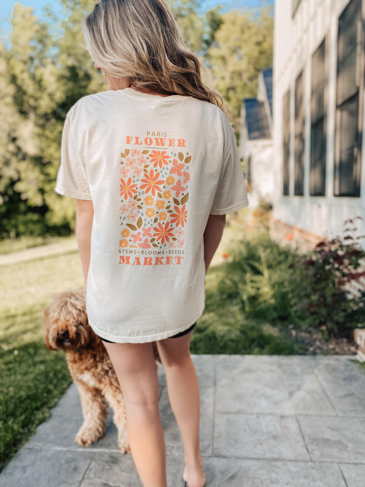 Paris Flower Garden Tee