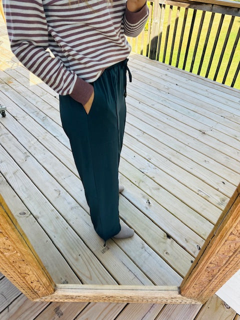 Restless Soul Stretch Satin Joggers