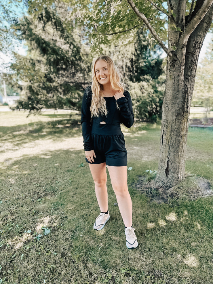 Working For It Athletic Romper