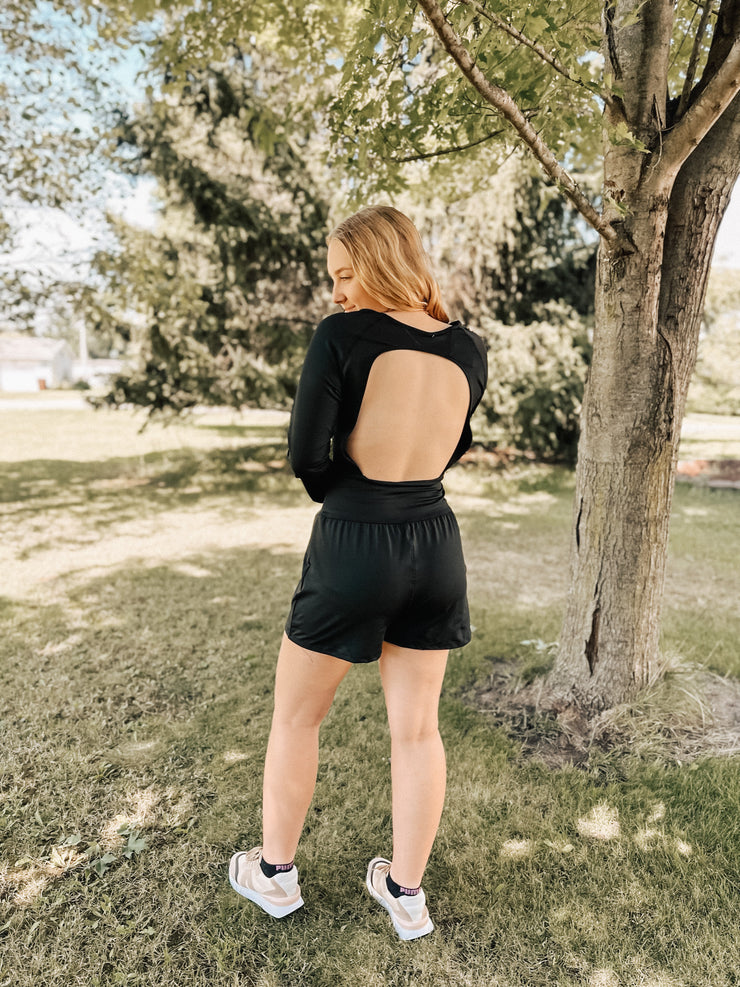 Working For It Athletic Romper