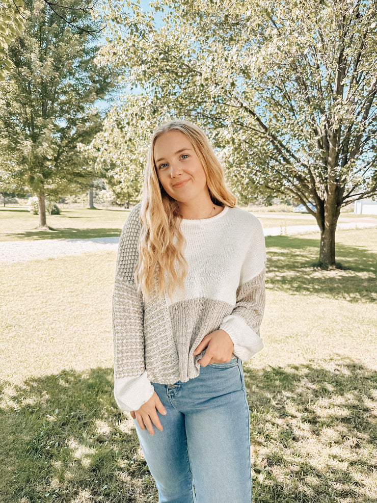 Easing Into Fall Sweater