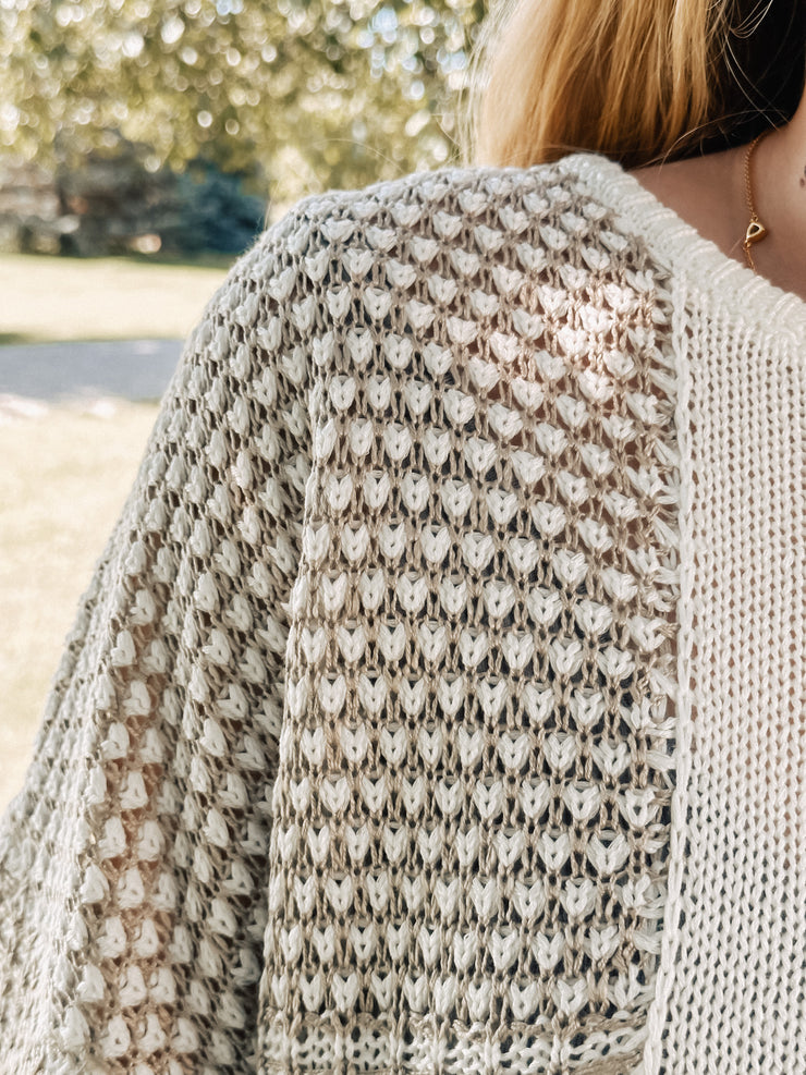 Easing Into Fall Sweater