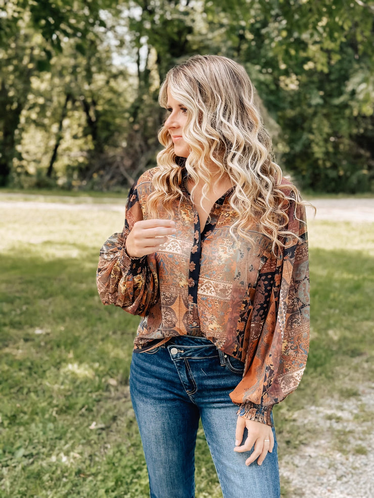 Naturally Radiant Button Down