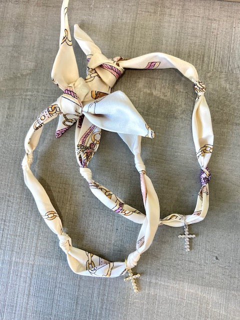 Western Flare Scarf Necklace