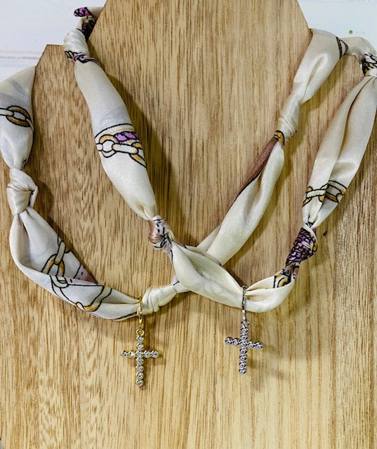 Western Flare Scarf Necklace