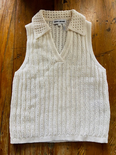 Sharp & Strong Sleeveless Sweater Vest