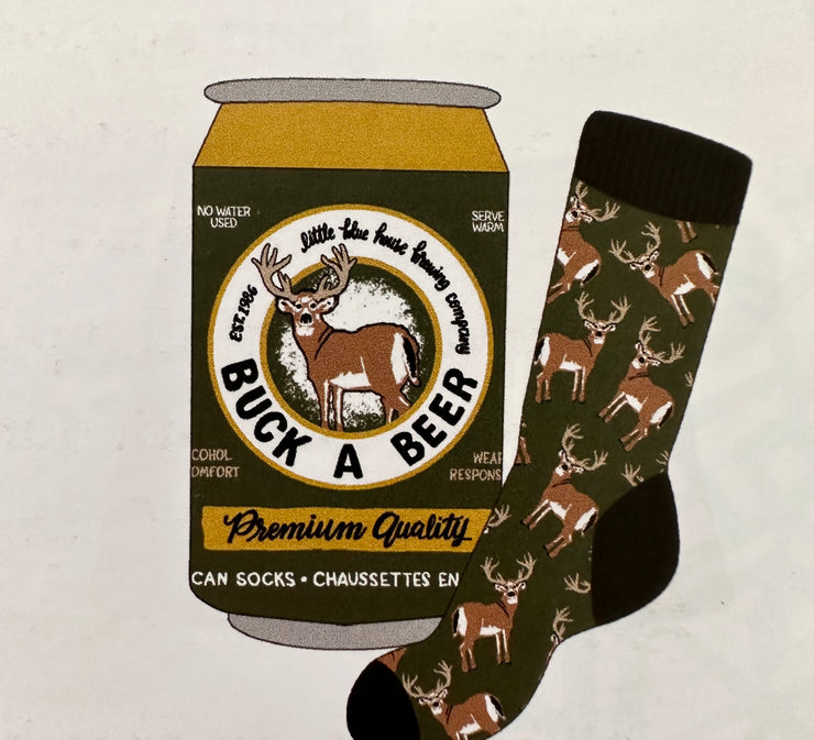 Mens Beer Can Socks