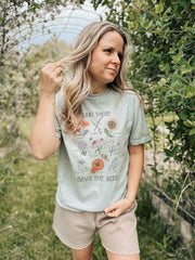 Plant These, Save Bees Tee