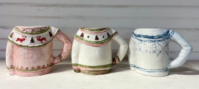 Stoneware Sassy Sweater Mug