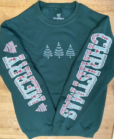 Plaid Merry Christmas Sweatshirt