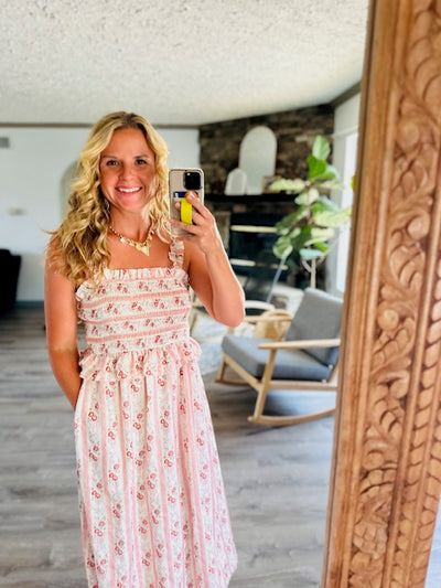Secret Romance Midi Dress