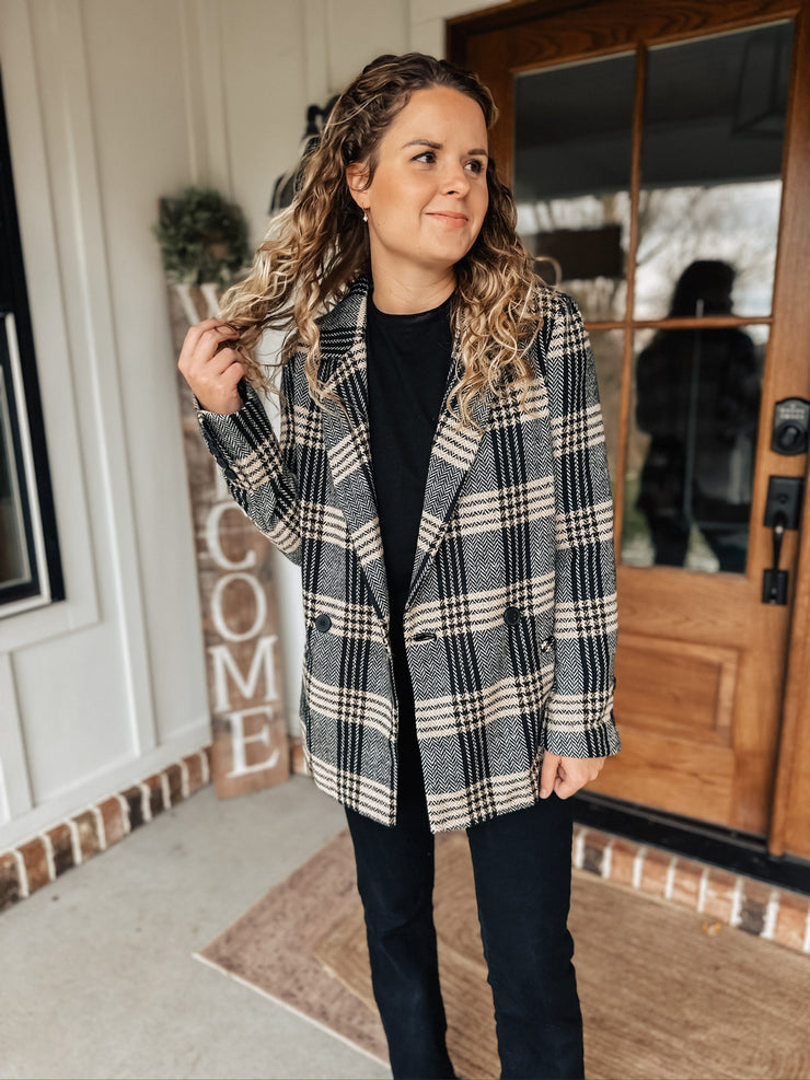 Can't Be Bothered Pea Coat