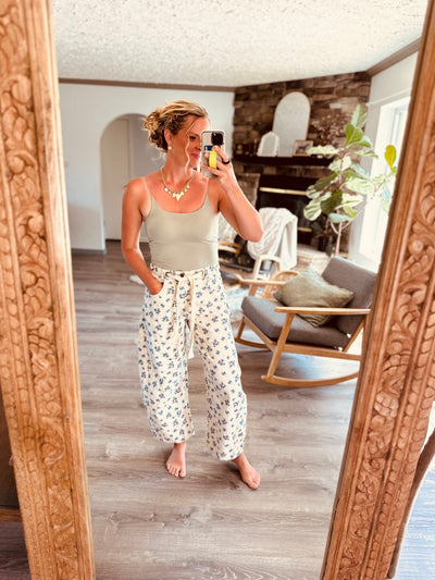Sweet Talker Floral Cotton Pants