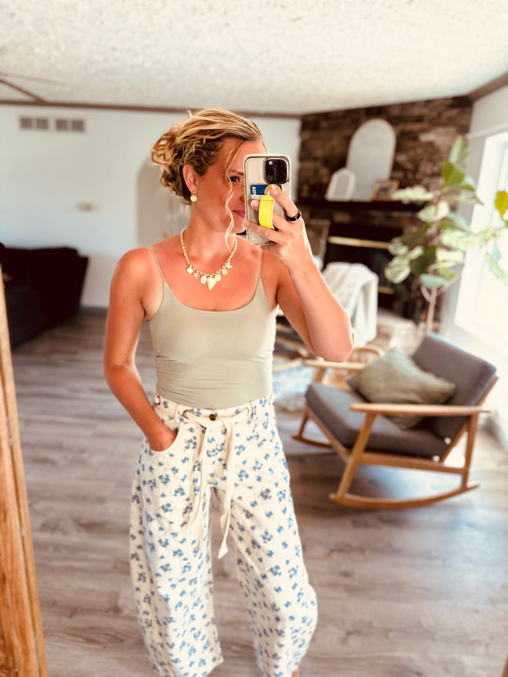 Sweet Talker Floral Cotton Pants