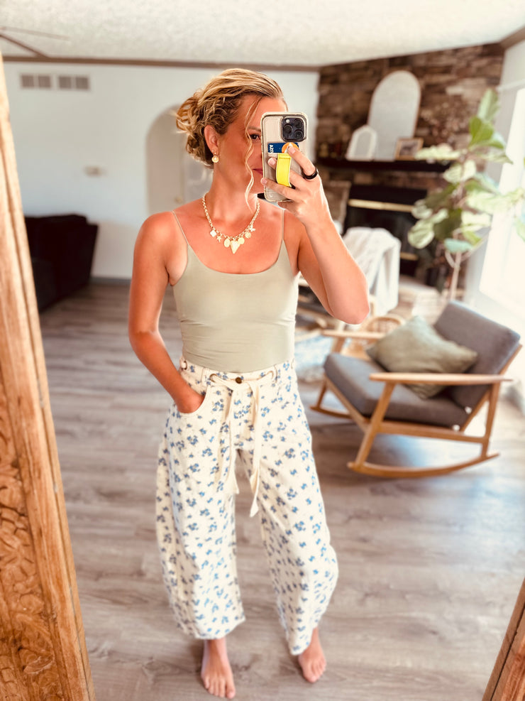 Sweet Talker Floral Cotton Pants