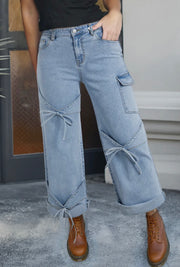 Tied To You Cargo Jeans