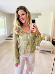 Seaside Smiles Knit Cardigan