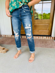 Allison Distressed Jeans