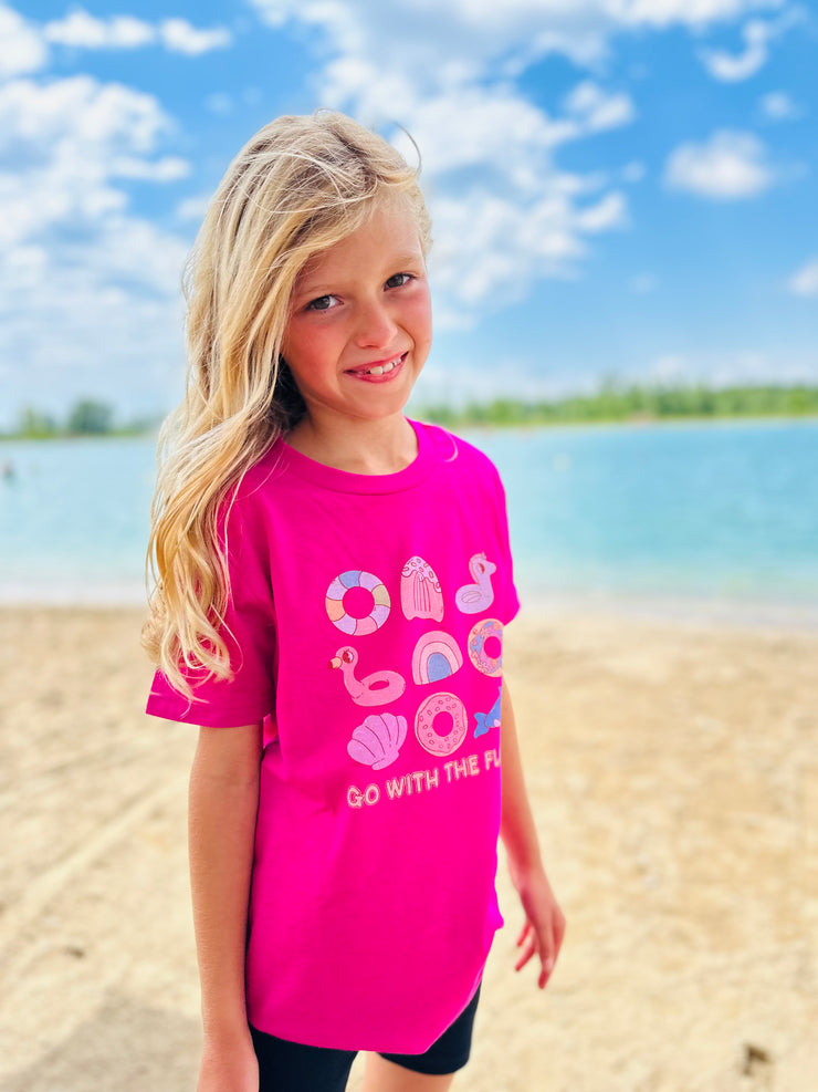 Girls Youth Summer Floaty Tee