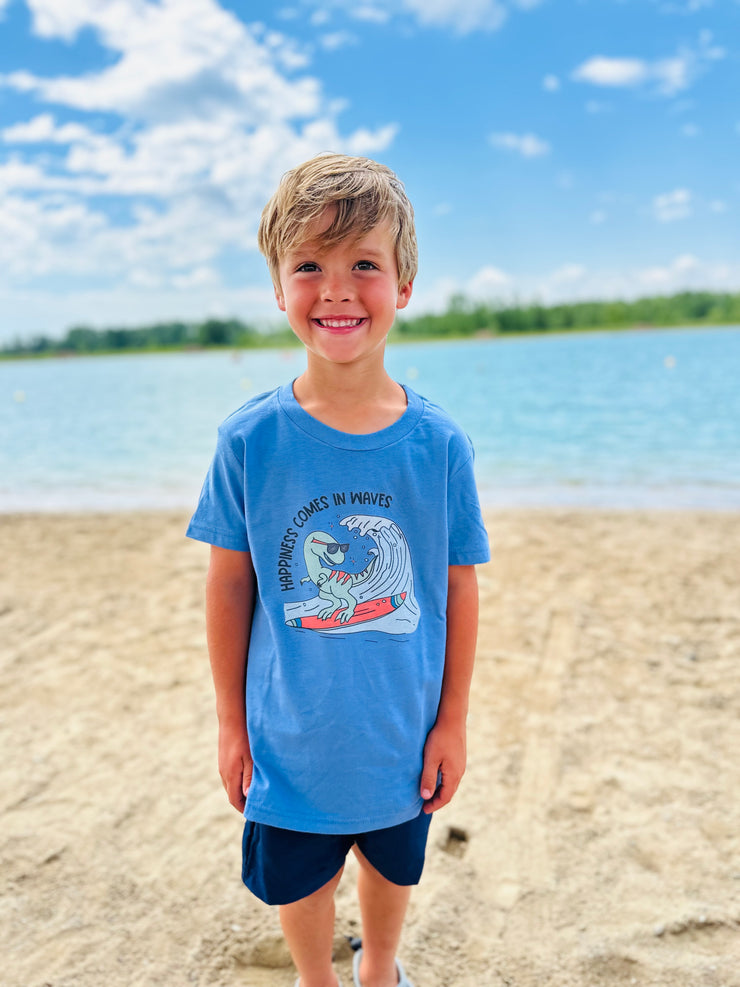 Boys Youth Summer Dino Tee