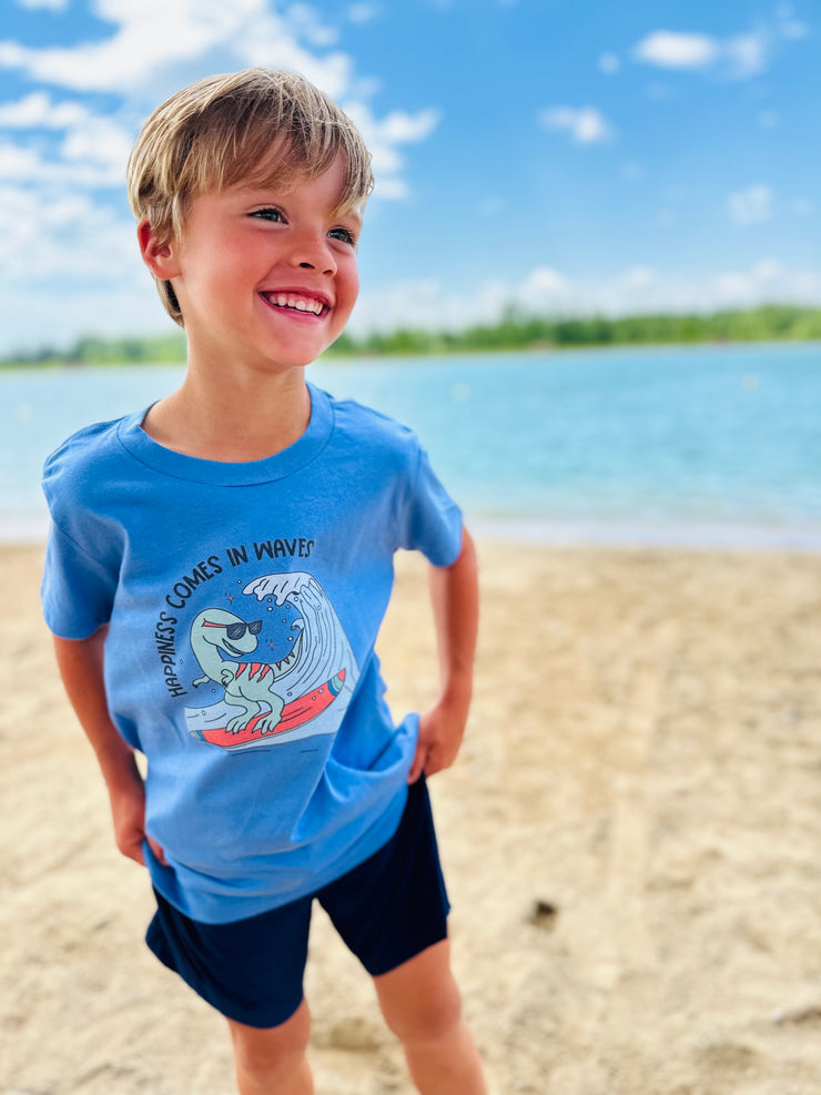 Boys Youth Summer Dino Tee