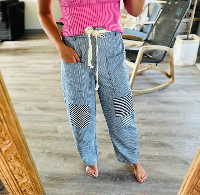 Feelin' Fresh Striped Pants
