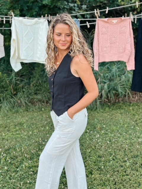 Vested Interest Cotton Blend Vest