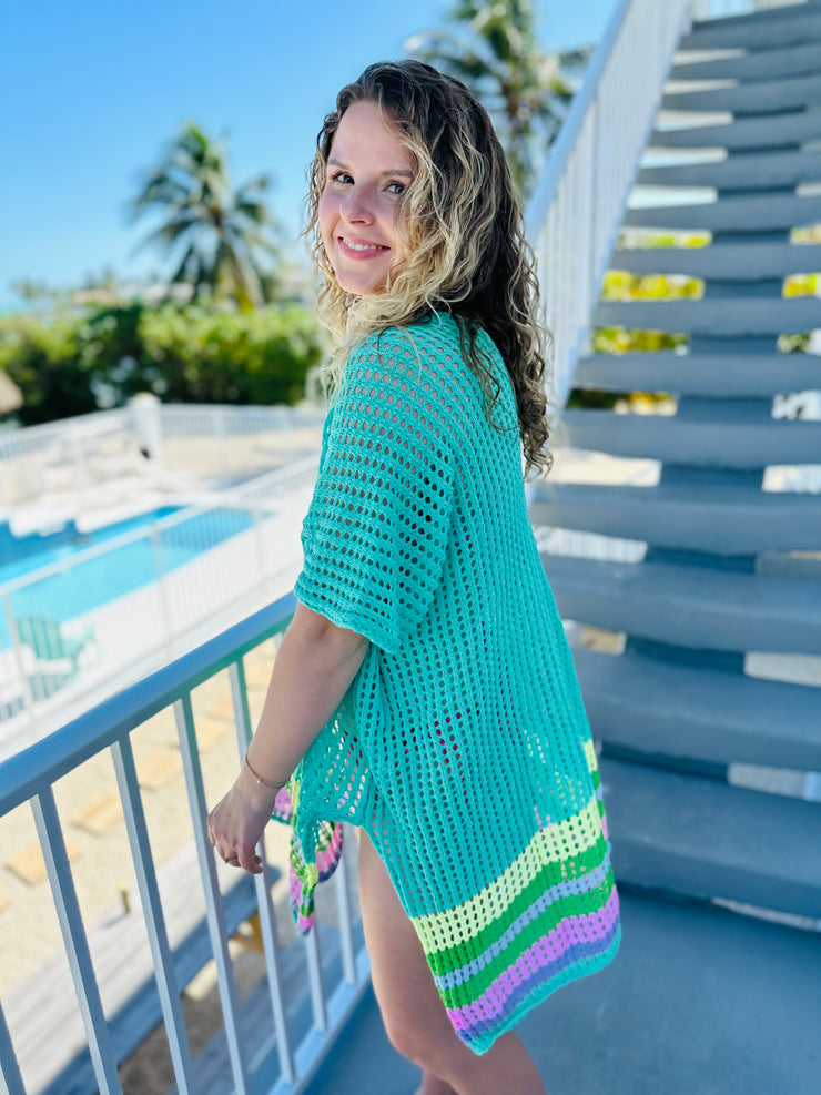 Sunny Day Knit Coverup