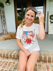 Flag Bouquet Tee