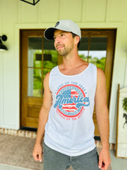 Land Of The Free Unisex Tank