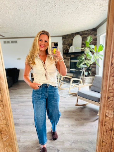 Marla High Waisted Barrel Jeans