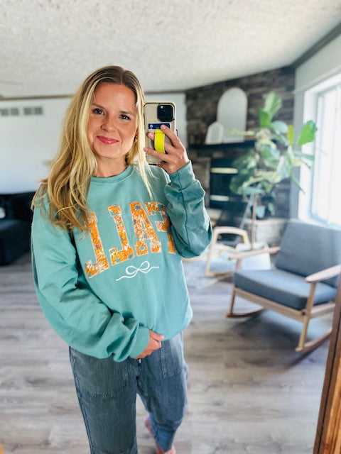 Fall Sunflower Crewneck Sweatshirt